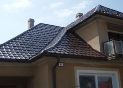 Typ krytiny : SKRIDPLECH maro – RAL8017
