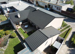 Typ krytiny : Acoperiș GAPA gri mat RAL7016 HB50 MAT