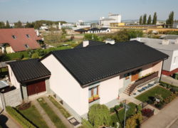 Typ krytiny : Acoperiș GAPA negru mat – RAL9005 HB50 MAT