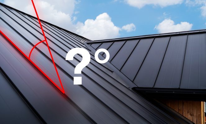 Pantă minimă acoperiș metalic